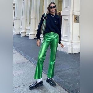 Halfheart Metallic Green Pants
